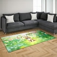 thumbnail image 3 of Cocker Spaniel Hello Spring Time Flower Floral Nature Indoor Rug Cockers Dog Lover Gifts Carpet Living Bed Room Sofa Home Decor - 02031, 3 of 5