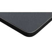Romig Trek 42 x 24 in. Height Adjustable Mobile Classroom Activity Table- Grey Top & Grey Base