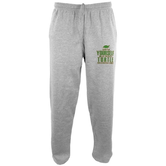 Always Be Yourself Turtle Mens Sweatpants