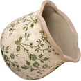 thumbnail image 2 of Vintage Ceramic 6.11'' Plant Pots, Decorative Vase for Indoor Garden, Room & Home Decor, Sage Beige, 2 of 15