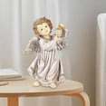thumbnail image 3 of Estatua de Ángel de resina, escultura de Ángel, estatua , figura de Ángel coleccionable para la entrada del hogar, decoración del patio trasero Estilo C Macarena Estatua de ángel, 3 of 7
