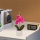 thumbnail image 4 of Decoración del hogar, decoración de habitaciones, decoración de paredes, orquídea Phalaenopsis artificial, arreglo floral realista, decoración en maceta, accesorio para fotografía de bodas, flores, pl, 4 of 9