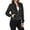 Black and Silver, variant on Women's Sequin Bomber Jacket Zip Front Ribbed Cuffs and Hem Pockets- Medium, Black