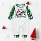 thumbnail image 1 of Pijamas familiares europeos con estampado navideño de moda, traje para padres e hijos, monos de poliéster para bebés., 1 of 3