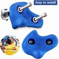 thumbnail image 5 of Soporte de escalada para niños, juego para niños, 10 unidades de soportes de escalada, 10 tornillos, se pueden usar para arreglar rocas de escalada en Indoo Afortunado Sencillez, 5 of 5