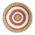 thumbnail image 3 of 4x Cestas tejidas colgantes Bandejas Pastoral Decoraciones hogar Tapicería exterior Hierba interior Decoración de pared para comedor, 3 of 5