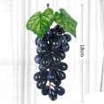 thumbnail image 2 of Artificial Plant Simulation Fruit Artificle Grape Handle Plastic False Grape String Shooting Props Home Vine Decoration, 2 of 7