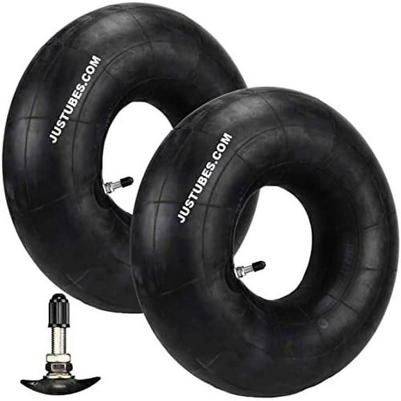 Justubes ATV Tube TR6 Multi-fit Inner Lawn Tubes, Black, 2 Count