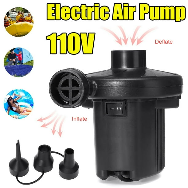 Electric Air Pump Inflate Deflate Pumps Portable Inflator Electric Pump QuickFill Air Pump for
