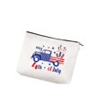 thumbnail image 1 of Sonducket Bolsa de cosméticos de lino impermeable estuche de maquillaje bolsa de gran capacidad cierre de cremallera caja de almacenamiento organizador de Envolturas para manijas de equipaje Tipo E Sonducket AP012403-05B, 1 of 6