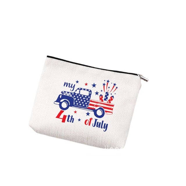 Sonducket Bolsa de cosméticos de lino impermeable estuche de maquillaje bolsa de gran capacidad cierre de cremallera caja de almacenamiento organizador de Envolturas para manijas de equipaje Tipo E Sonducket AP012403-05B