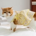 thumbnail image 4 of Lace-Up Dog & Cat Evening Gown – Breathable Printed Sun Dress for Small Pets (Polyester, Machine Washable, 20x15x5cm), 4 of 6