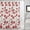 Poinsettia Feliz Navidad, variant on Holiday Shower Curtain Dobby Printed Christmas Design Bathroom Decor 70" x 70" - Christmas Gift