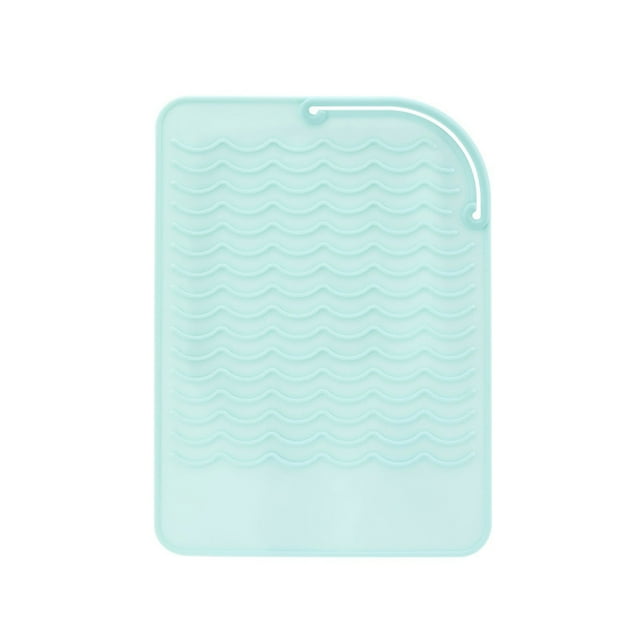 Hair Curling Iron Hair Straightener Insulation Pad, Curling Iron Insulation Set, Hair Salon Perm Splint Pad, Storage Portable Household Pad Curling Iron Set