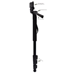 Professional Black 72" Monopod / Unipod (Quick Release) For Tamron Zoom Wide Angle-Telephoto AF 28-75mm f/2.8 XR Di LD