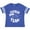 Football Blue and White, variant on Father's Day Father Son Team Parent Child Fist Bump Boys or Girls Toddler T-Shirt