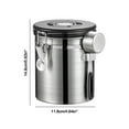 thumbnail image 3 of JMYHOAM Kitchen Gadgets Coffee Pea Storage Jar Coffee Powder Milk Powder Airtight Jar Storage Organiser Pea Storage Jar Vacuum one Way Venting Home and Kitchen on Clearance, 3 of 6