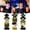 Black, variant on Desktop Ornament,9Pcs Prom Night Honeycomb Centerpieces Prom 2025 Table Decorations Congrats Class Of 2025 Graduation Decorations For High School College Graduation Celebration Prom