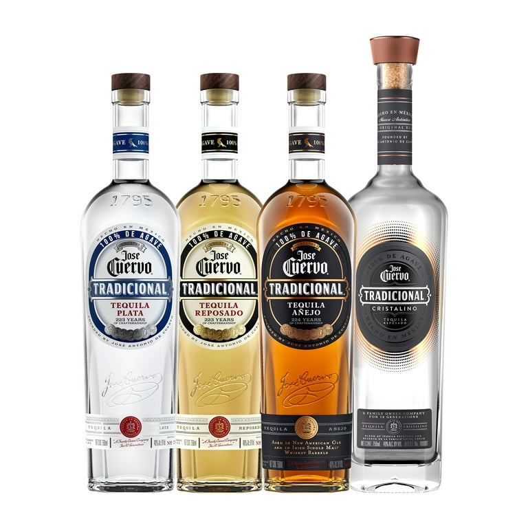 Jose Cuervo Tradicional Reposado, 40% ABV, 80 Proof, 750 ml Glass