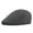 Dark Gray, variant on D-GROEE Men's Flat Cap Newsboy Cotton Blend British Western Style Hats Driving Cabbie Hunting Cap