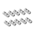 thumbnail image 3 of davian 10Pcs Wire Rope Clips Set Lock Cable Clamps Clip Replaces Easy to Install Accessories Hardware Fastener for Tent Clotheslines L, 3 of 8