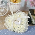 thumbnail image 3 of SPRING PARK Heart-shape Rose Flowers Ring Box Wedding Jewellery Case Rings, 3 of 7