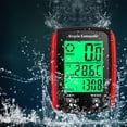thumbnail image 1 of Biker Speedometer,Wired Mountain Road Bike With Mountain Road Waterproof With Mountain Computer Waterproof With Bike Computer Led Odo-meter Computer Lanru Buzhi Huiop, 1 of 7