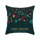 thumbnail image 4 of Inteprter Funda de almohada de decoración navideña para el hogar, funda de cojín de árbol de Papá Noel, adorno de Feliz Navidad, regalo de Navidad Decoración del hogar #8 Inteprter HA000402-08B, 4 of 6