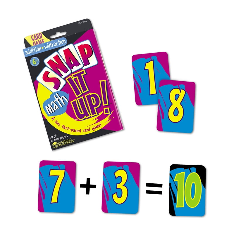 anni DIVISIONE PLUS Snap e Coppie CARD GAME-gioco educativo per bambini 8 