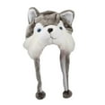 thumbnail image 3 of Gorro de Peluche de Animal Yinane Gorro de Invierno Sombrero de Novedad, 3 of 8
