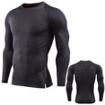 thumbnail image 4 of Men's Sports T-shirts Jersey Strechy Tops Tee Long Sleeve Rashie, 4 of 5