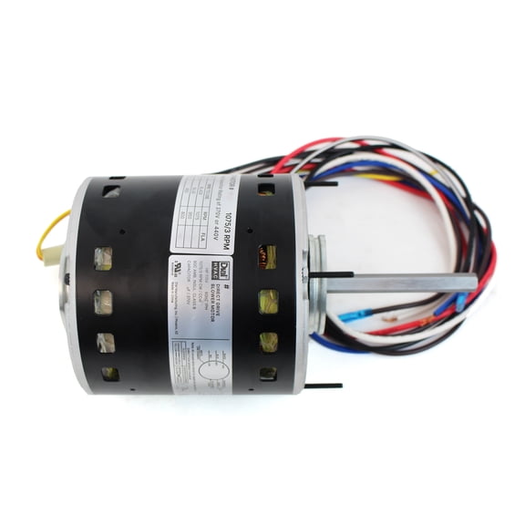 5.6" Dia., 1/2 HP, 115V, 3 Speed, 1075 RPM Direct Drive Blower Motor 2152, 24587
