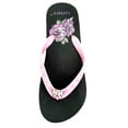 thumbnail image 3 of Luckers Women Desert Rose Rhinestones Thong Flip Flop Sandal, 3 of 6