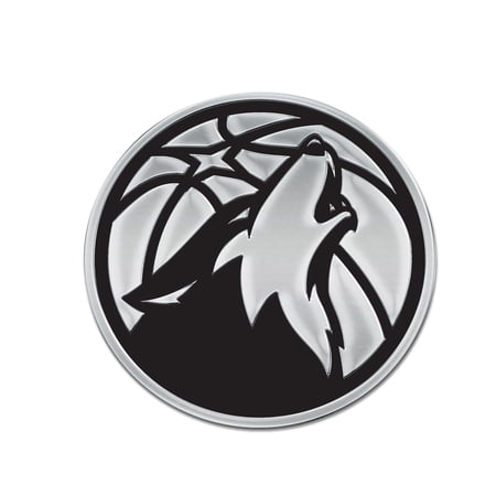 WinCraft Minnesota Timberwolves Team Chrome Car Emblem