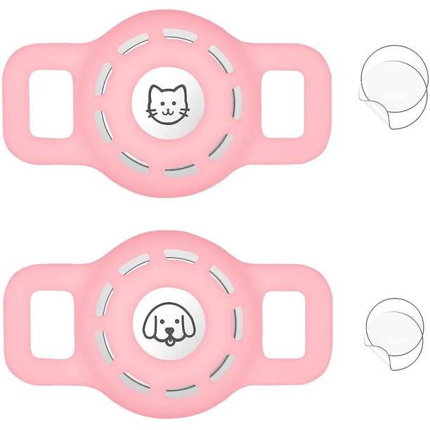 Soporte para Collar de gato Airtag para Apple Air Tag, soporte para Collar de gato de 1/2 pulgadas, paquete de 2 soportes para Collar de mascota Airtag para Apple Airt