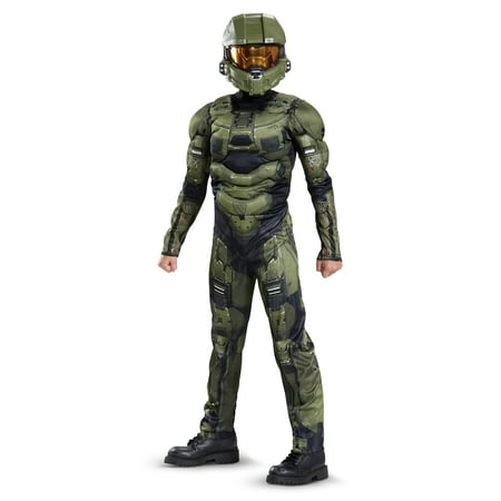 Halo Boys' Master Chief Classic Muscle Costume
