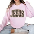 thumbnail image 5 of Jesus Camo Print Sweatshirt – Christian Faith Sweater for Men and Women, Religious Outdoor Style Top, Spiritual Graphic Crewneck, 5 of 7