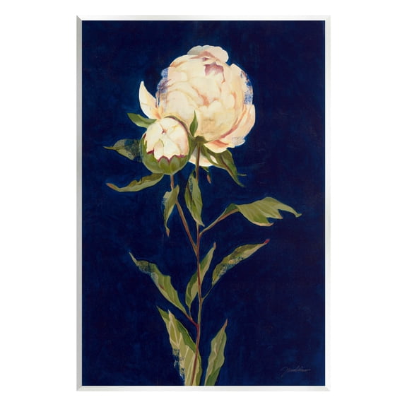 Stupell Industries Budding Rose Blossoms Painting Unframed Art Print Wall Art, Design by Liz Jardine
