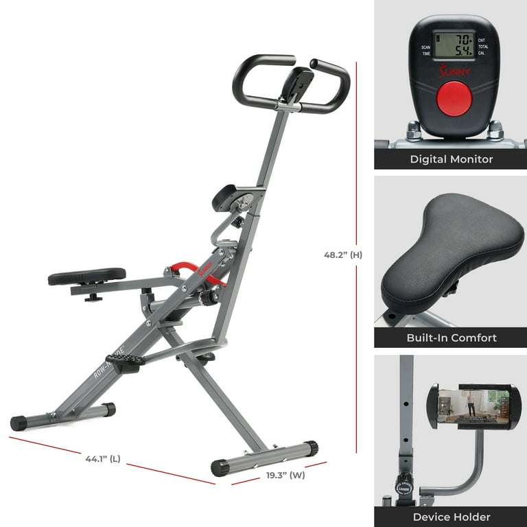 Sunny & Health Fitness Row-N-Ride® Pro Squat Assist Trainer