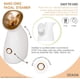 thumbnail image 5 of Vaporizador facial Adepaton MZQ-1133 Spa Nano Ionic Warm Mist Hidratante Limpieza de poros Dorado y Blanco, 5 of 9