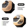 thumbnail image 3 of For Sport 2023 Speaker Cover Decoration Sticker Stereo Speaker Cover Frame, Bright Silver, 3 of 5