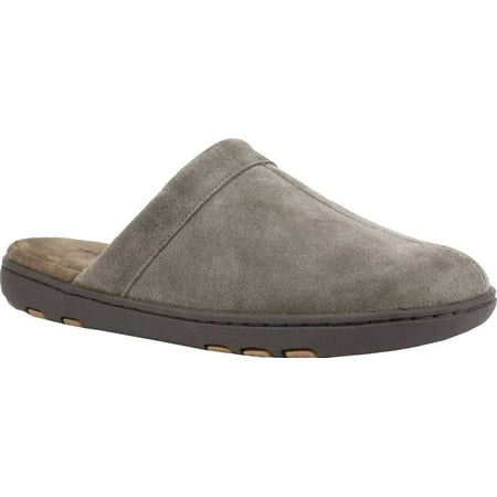 

Men s Tempur-Pedic Lonny Scuff Slipper Charcoal Suede 10 M