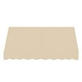 thumbnail image 2 of Awntech 6.375 ft Dallas Retro Fixed Awning Acrylic Fabric, Tan, 2 of 2