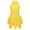 Yellow, variant on inhzoy Kids Girls Mock Neck Sleeveless Ballet Dance Leotard Dress