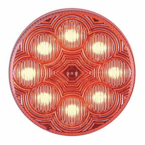 Maxxima Clearance Light, LED, Red, Round, 2-1/2 Dia M16280RCL