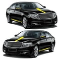 thumbnail image 4 of Pegatinas Para Coche De 5 Piezas, Calcomanías De Cubierta De Capó De Primera Calidad, Parches De Rayas Largas Para El Lado Del Coche, Juegos De Pegatinas De Modificación Geniales Con Espejo Advancent VI009245-04, 4 of 5