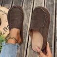 thumbnail image 2 of Loafers for Women, Soft-Soled Casual Shoes with Metal Buckle, Versatile Spring Style for Daily Wear, 2 of 9