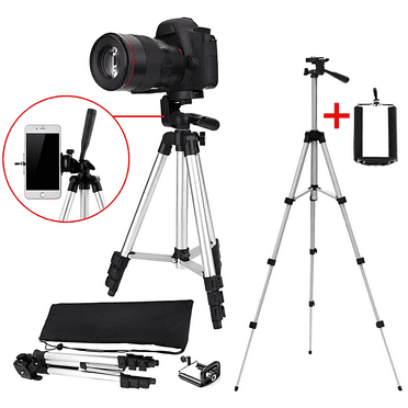 Camera Tripod Camera Stand Phone Holder Flexible Phone Tripod Mount Adapter Portable Small Tripod