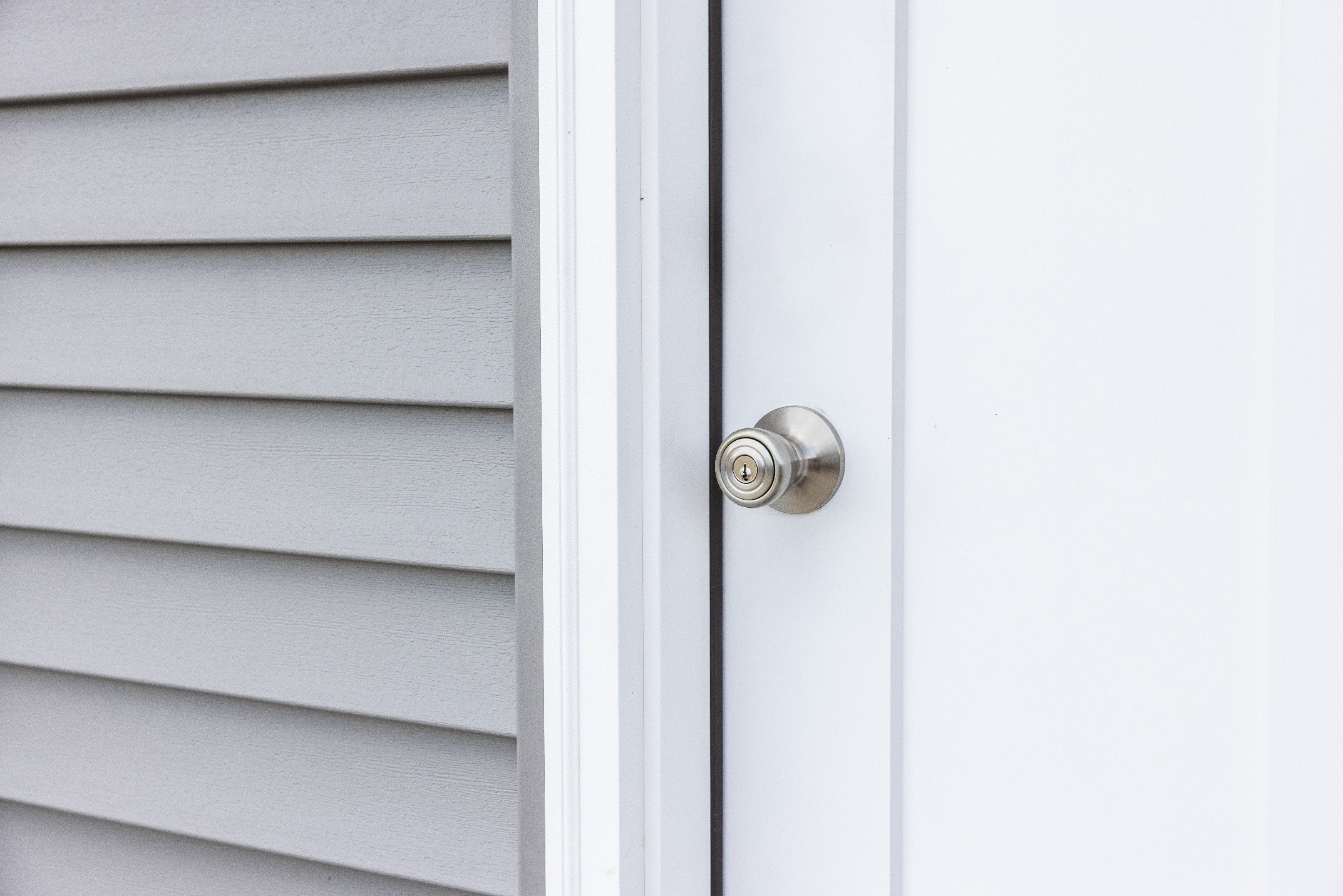 Brinks Keyed Entry Tulip Style Doorknob, Satin Nickel photo 7