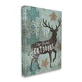thumbnail image 3 of Stupell The Great Outdoors Deer Silhouette Animals & Insects Painting Gallery Wrapped Canvas Print Wall Art, 3 of 5